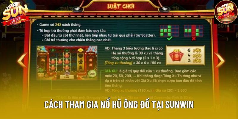 Cách tham gia nổ hũ Ông Đồ tại Sunwin Cách tham gia nổ hũ Ông Đồ tại Sunwin