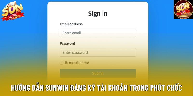 Hướng dẫn Sunwin đăng ký tài khoản trong phút chốc Hướng dẫn Sunwin đăng ký tài khoản trong phút chốc