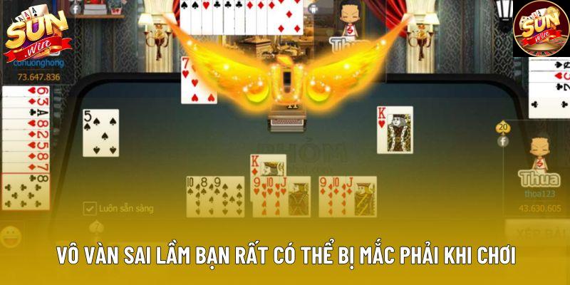 Vô vàn sai lầm bạn rất có thể bị mắc phải khi chơi Vô vàn sai lầm bạn rất có thể bị mắc phải khi chơi