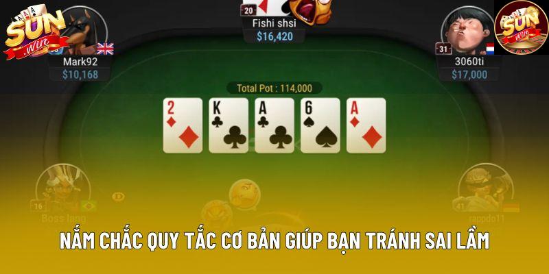 Nắm chắc quy tắc cơ bản giúp bạn tránh sai lầm