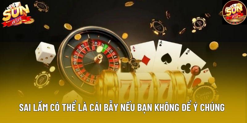 Sai lầm có thể là cái bẫy nếu bạn không để ý chúng Sai lầm có thể là cái bẫy nếu bạn không để ý chúng