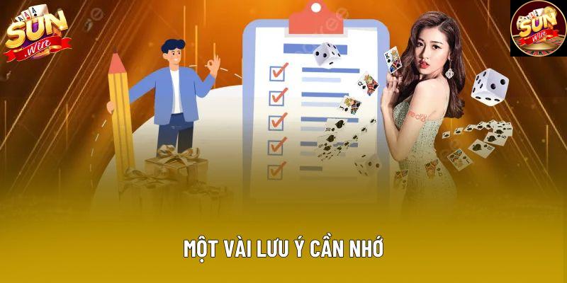 Một vài lưu ý cần nhớ Một vài lưu ý cần nhớ