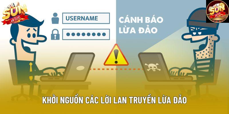 Khởi nguồn các lời lan truyền lừa đảo