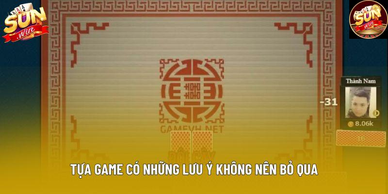 Tựa game có những lưu ý không nên bỏ qua Tựa game có những lưu ý không nên bỏ qua