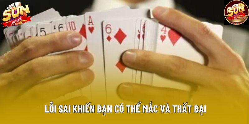 Lỗi sai khiến bạn có thể mắc và thất bại