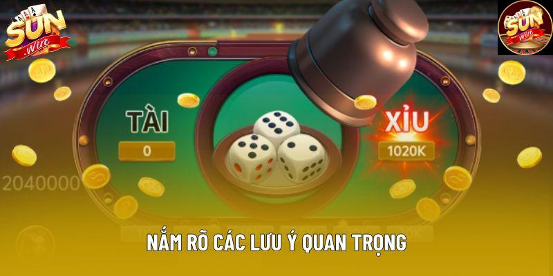Nắm rõ các lưu ý quan trọng Nắm rõ các lưu ý quan trọng