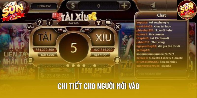 Chi tiết cho người mới vào