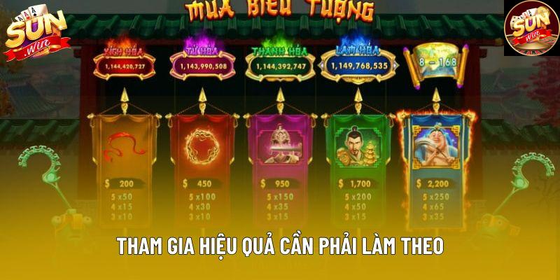 Tham gia hiệu quả cần phải làm theo
