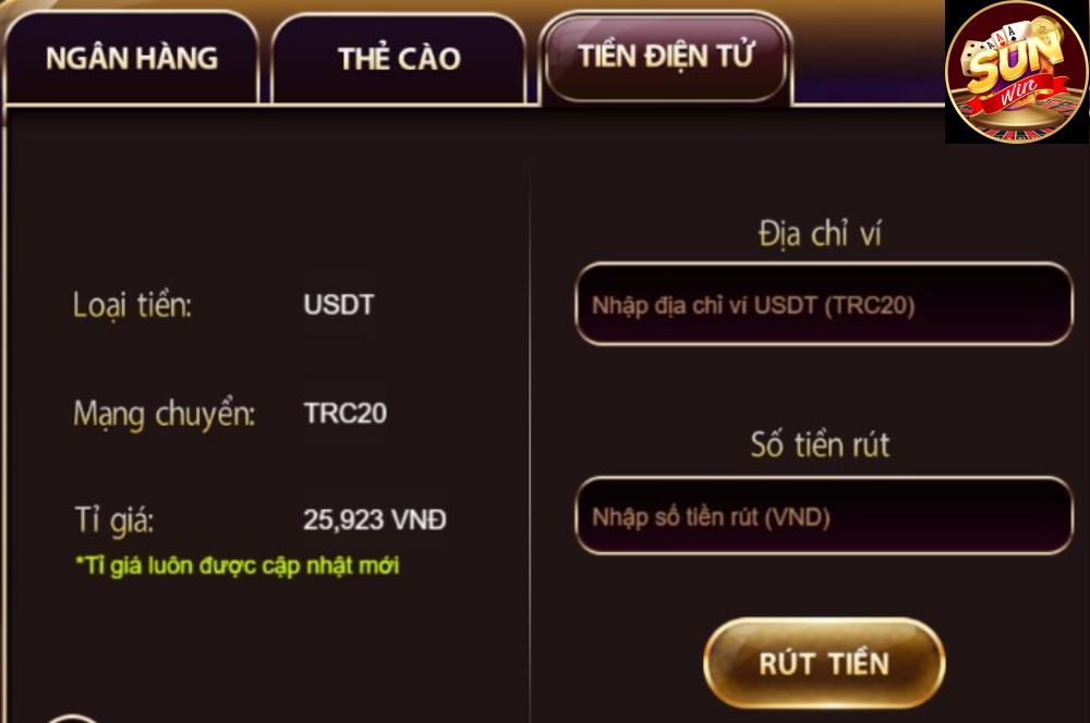 Hướng Dẫn Nạp Tiền Sunwin