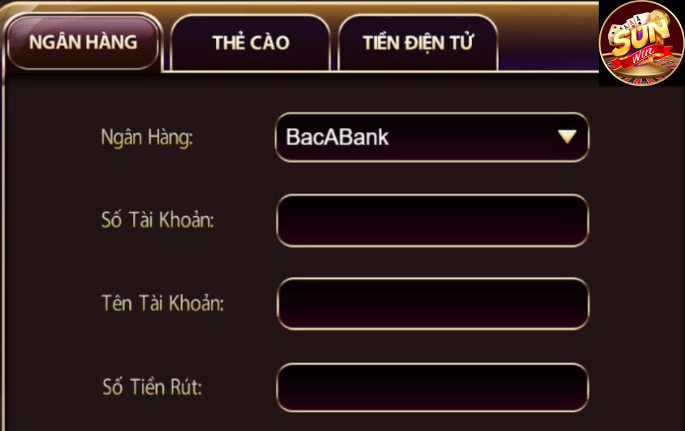 Hướng Dẫn Rút Tiền Sunwin